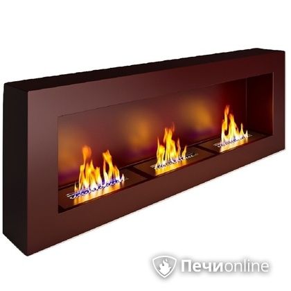 Биокамин ЭкоЛайф Fire Line black burgundy Арома в Чернушке